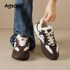 Augustine Plush German Training Shoes New Winter Platform Plush Sports Snow Boots Casual Cotton Shoes