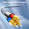 SUNKANDI USB C to 2 RCA Audio Cable,2RCA to USB C Cord,Y RCA Splitter Stereo Audio for Home Theater Amplifier TV Speaker Hi-FiGood product