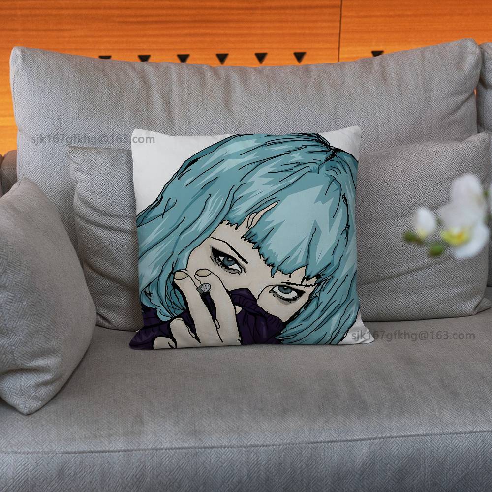 Crystal Castles pillowcase casual style decoration, suitable for home decoration (excluding pillow core)
