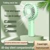 Portable USB Rechargeable Mini Fan - Silent, Handheld for Indoor/Outdoor Office & Travel Use