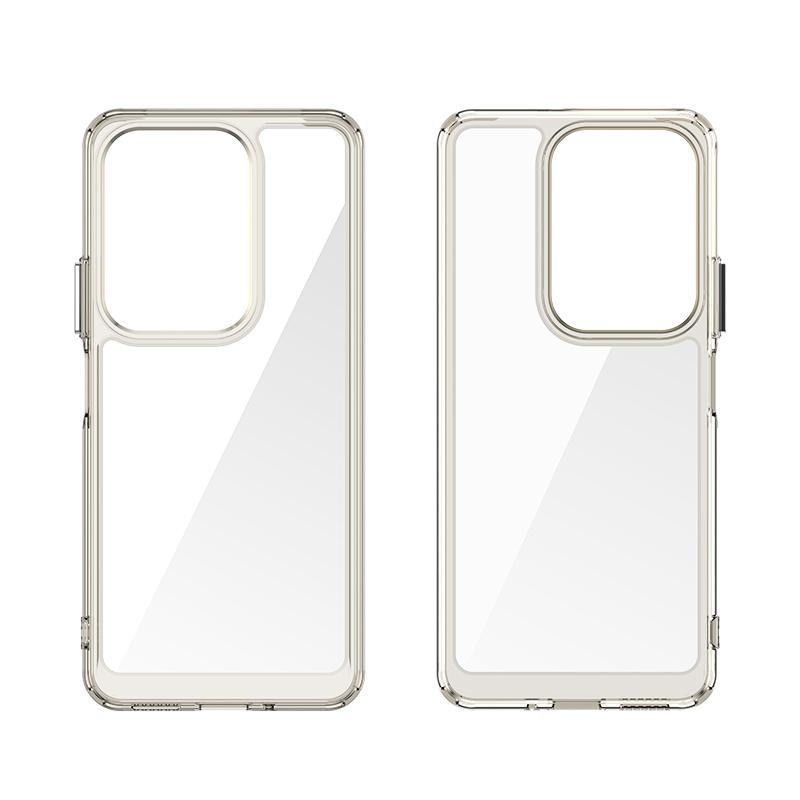 Transparent Case For Vivo T4x Case Anti-knock Silicone Colorful Full Back Cover For Vivo T4x 5G Case For Vivo T4x 5G 6.72 Inch