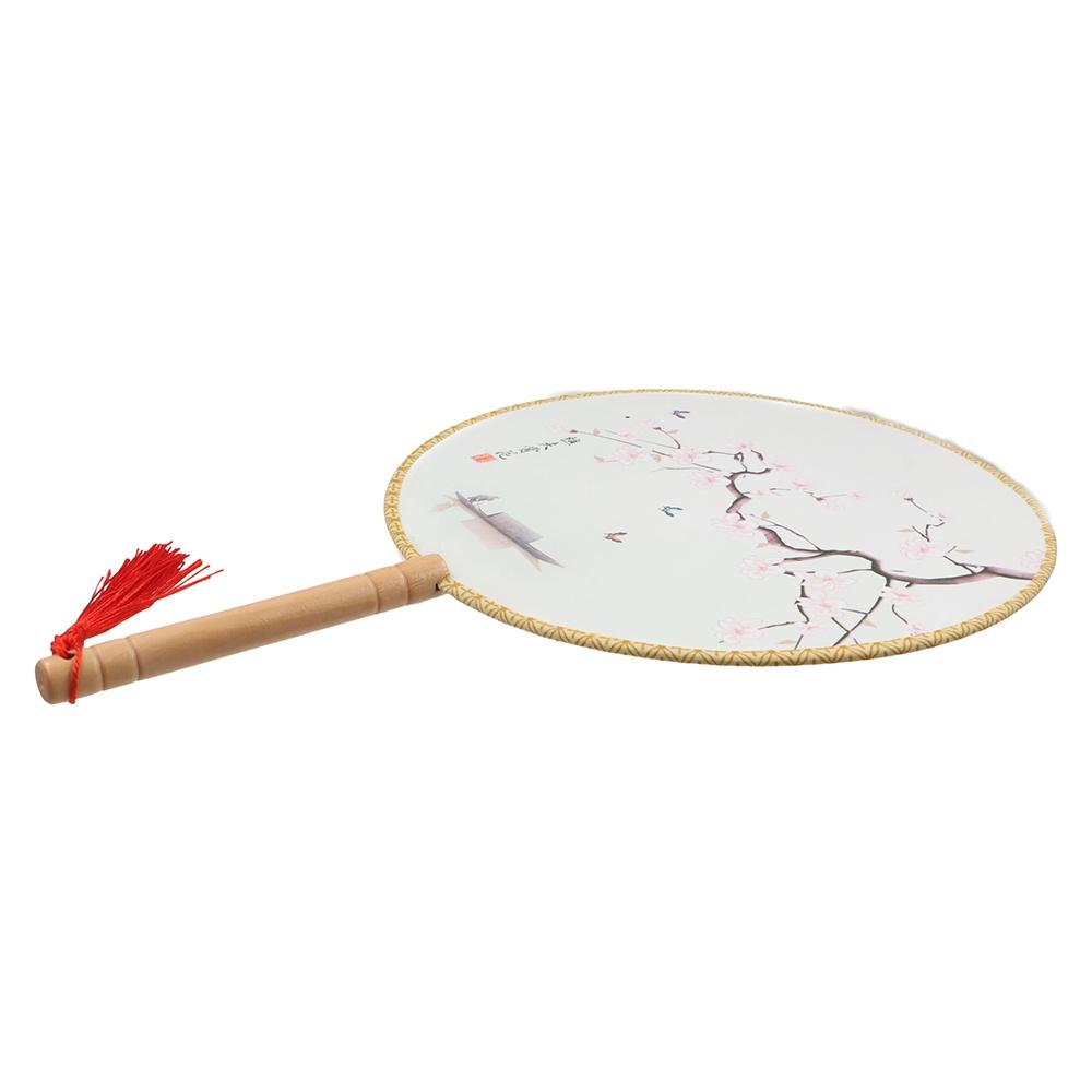 Decoration Wedding Fan Craftsmanship Decorative Fans Photography Prop Round Fan Hanfu Performance