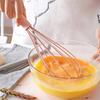 10 Inches Non-stick Egg Beater Easy To Clean PP Handle Silicone Egg Whisk