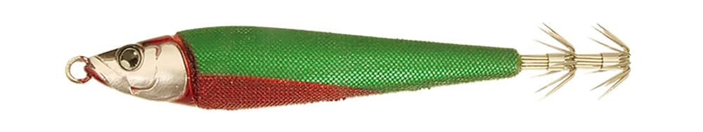 

JACKALL Gekidaki Sutte Metal 40 Red Head Glow No. Green/Blue