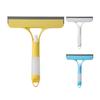 Glass Wiper TPR Soft Dual-Purpose Scraper Watering Can Windows Brush with Scraper Head Kitchen Countertops Spray