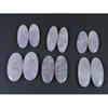 172Cts. Natural Pink Kunzite Matched Pair Oval Cabochon Gemstone 6Pair Lot C-1367
