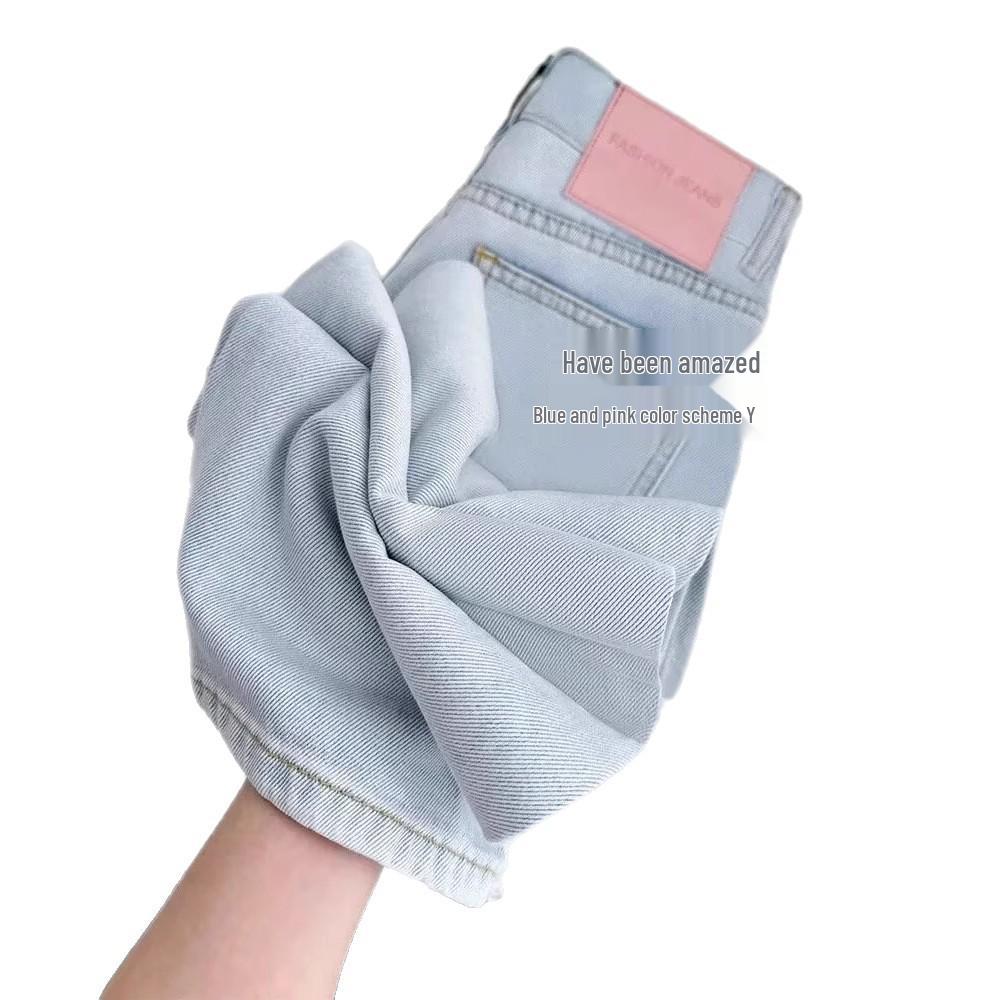 Women’s High Waist Tencel Wide Leg Pants - Cool Ice Silk, Slimming, Straight Fit, Spring Collection