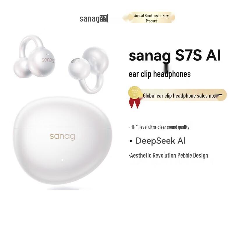 

Saina S7S Ear-Clip Bluetooth Headset