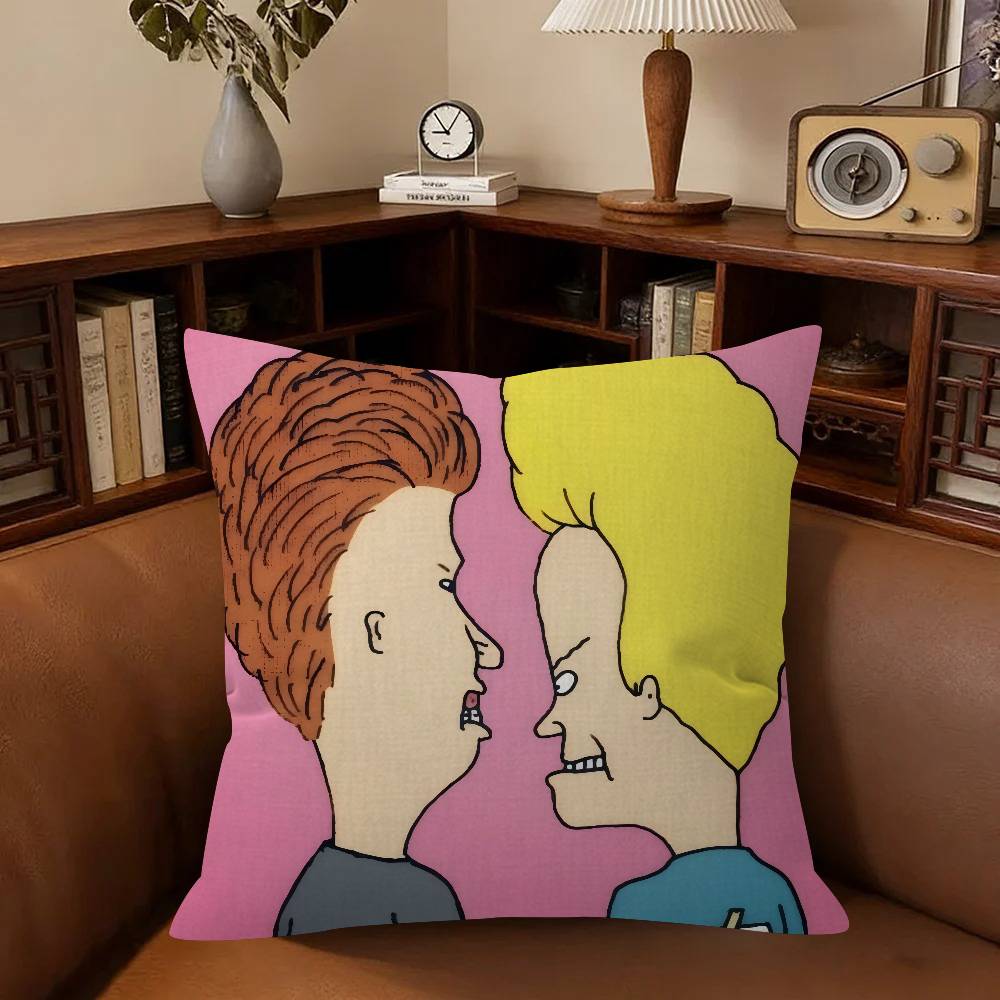 Cartoon Anime B-Beavis And Butt-Head 4 Personalized Pillow Dust Cover Bedroom Decoration Pillowcase Birthday Children Gift