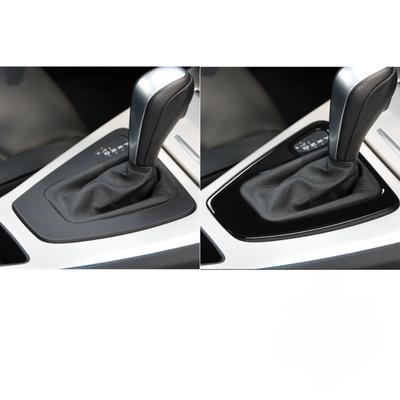 Pasuje do BMW Serii 3 E90/E92/E93 (stara wersja) Panel zmiany biegów Odporny na zarysowania Błyszczący Czarny Piano Dekoracja Konsoli Środkowej Samochodu
