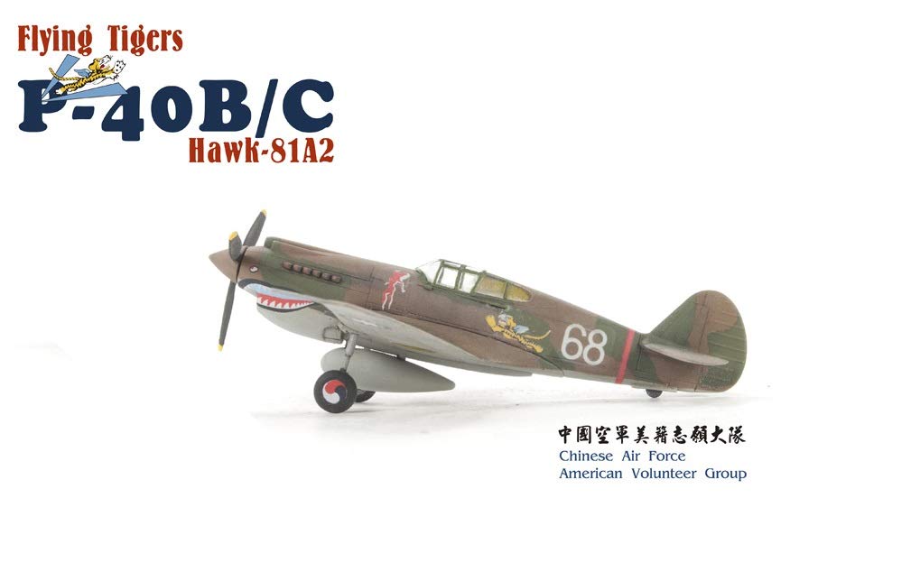 AFV Club Flying Tigers Hawk 81A2 Plastic Model Kit 1/144 P-40B/C