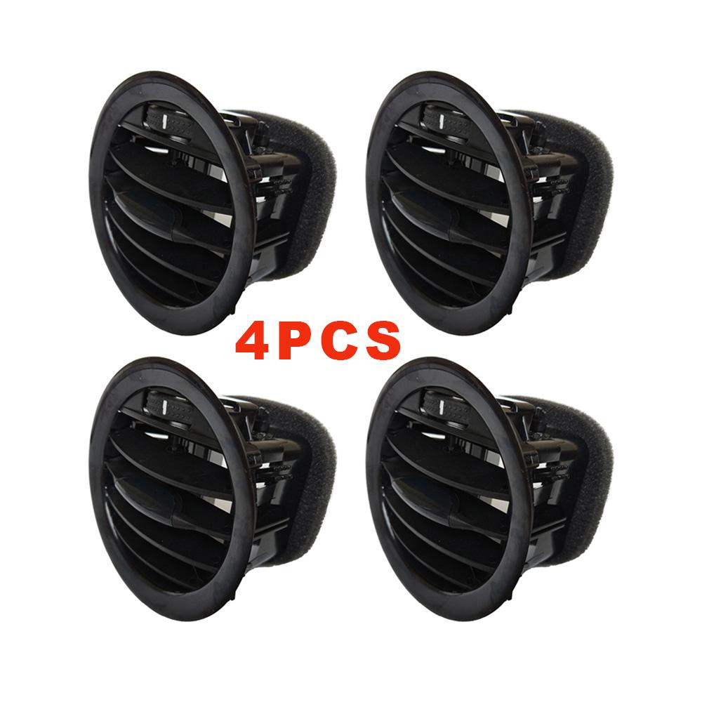 2201099 13417363 For Opel Corsa D Adam MK3 Vauxhall 1/2/4Pcs New Interior Dashboard Air Vent Grille Black/Chrome car accessories