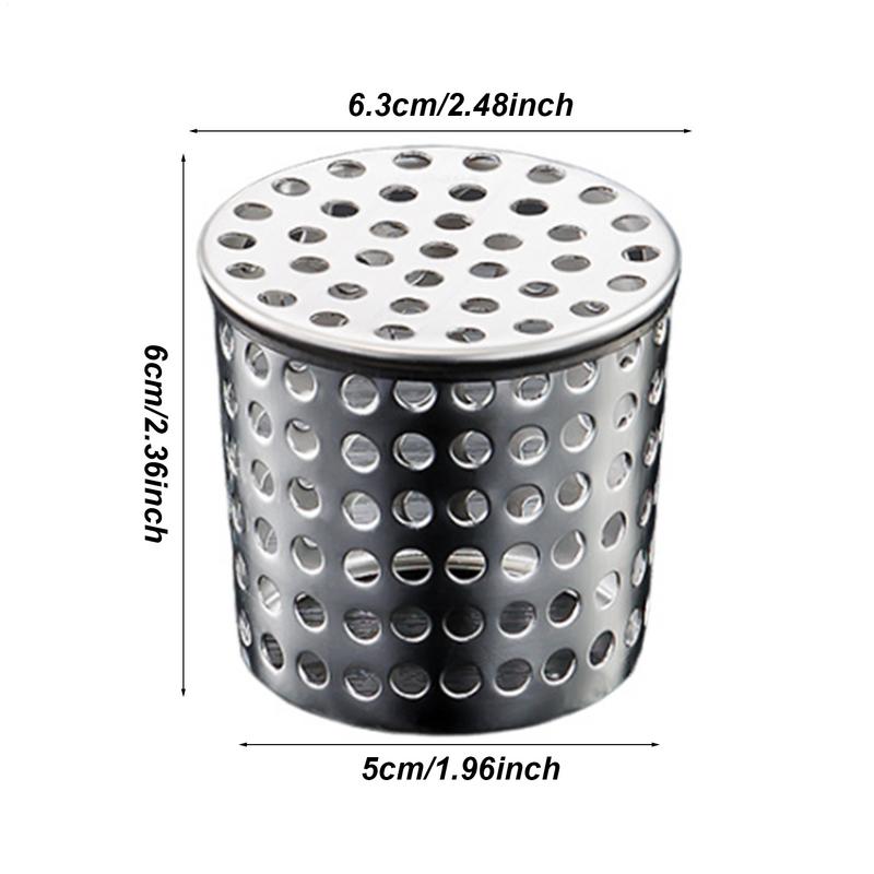 Stainless Steel Drain Pipe Filter Cover Roof Anti Blocking Cover Filter Strainer Roof Anti-Blocking Drain Cover Gutter Guard