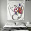 diddl Wall Tapestry Aesthetic Wall Hanging Printed Fabric Blanket Decorative Tapestries for Bedroom Living Room Home Decor
