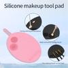 Multifunkční silikonový čistič štětců Silikonový čistič kosmetických štětců Snadno použitelná podložka na štětce na make-up