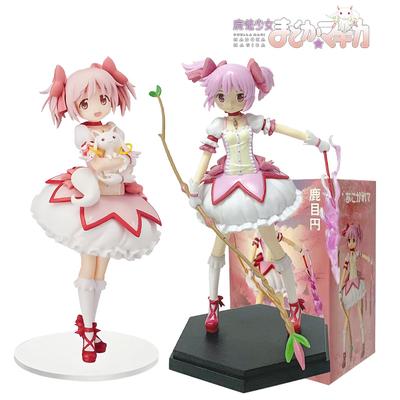 Puella Magi Madoka Magica Kaname Personnage d'Anime Modèles Figurines Ornements de Bureau Exquise Collection de Jouets Cadeaux Otaku Adapté aux Enfants Divertissant Amusant