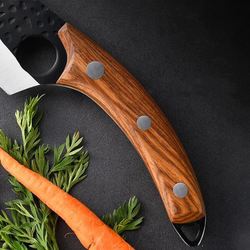 Hammer Forged Boning Knife Stainless Steel Butcher's Sharp Meat Knife Vegetable Slicing Knife Household Kitchen Knife