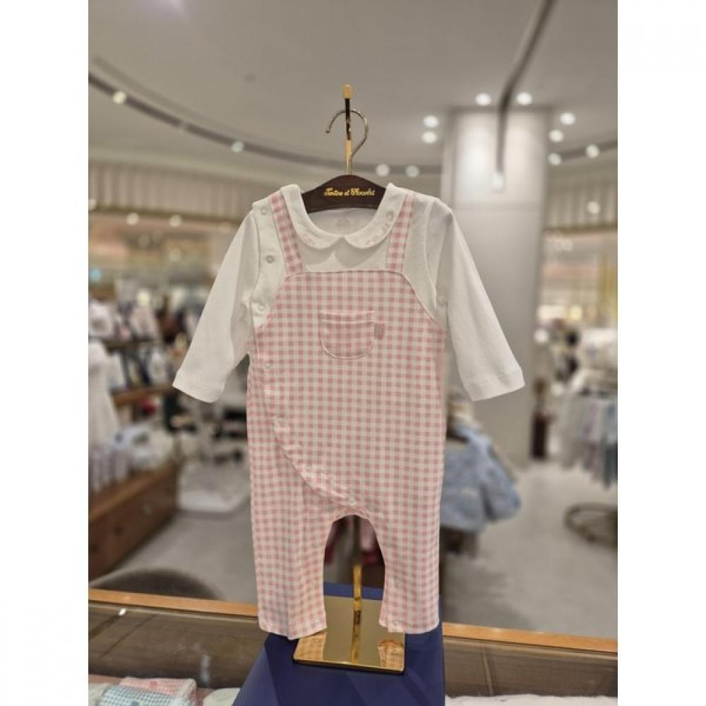 

Дитячий комбінезон Gl Petit Check Шоколадний Tnpmqx062p Pink/80