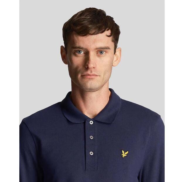 Lyle & Scott LP400VOG поло с длинными рукавами
