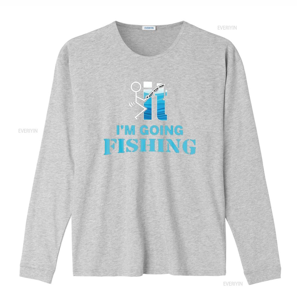F Uck It I M Going Fishing T Shirt Vintage Washed Slightly Breathable Stretched Casual Fashion Unisex Homme Stylish Graphic