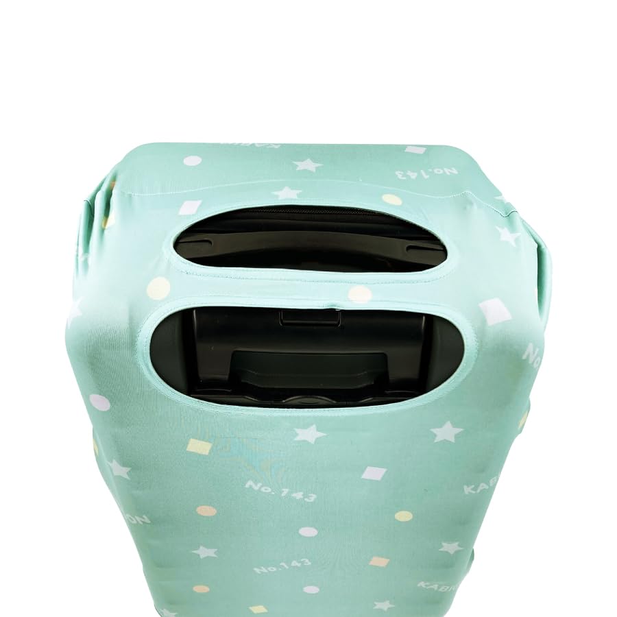 Suitcase Cover Gowell Suitcase Convenient Travel Goods Size Pokémon Cover, (Snorlax (Green), S)