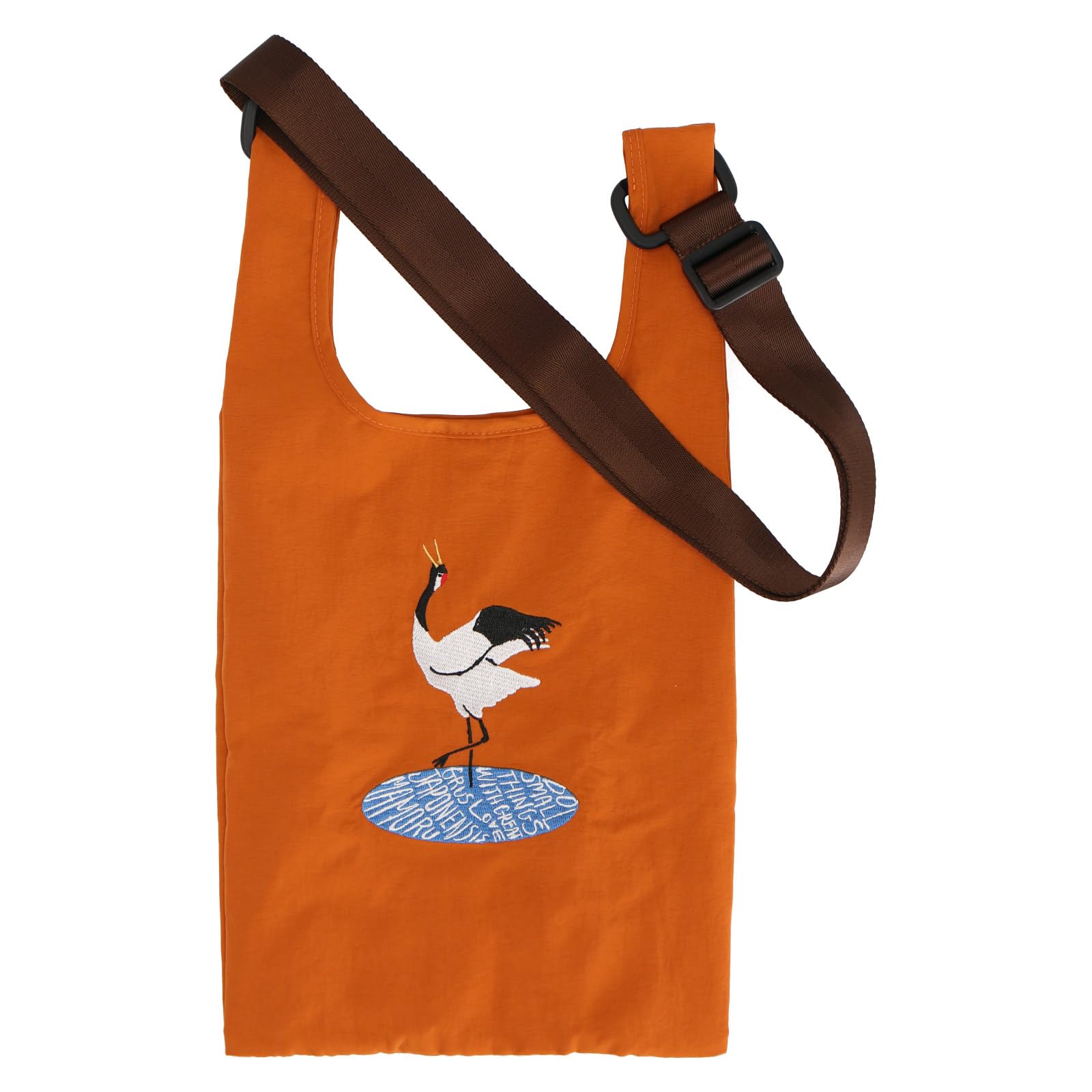 

Bag Mamoru Bag 11003504 Endangered Animal Pattern 11003504D Crane [Catocore] Women s Orange Red-Crowned