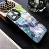 Anime V-Violet Evergarden Phone Case For IPhone 17 Pro Max 15 Pro 16 14 Plus 12 13 Mini 11 Pro Shockproof Glass Cover