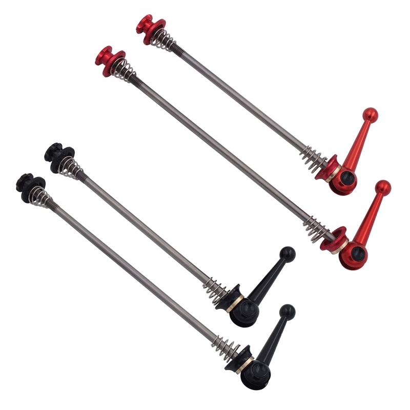 1 Pair Bike Axle Quick Release Rear Wheel Skewer Road Mountain Bicycle Bike Quick Release Skewer Clip Bolt Lever Axle