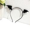 Gothic Hair Clip Hoop Set Costume Hair Hoops Cute Devil Ears Hairband  Haunted House Party
