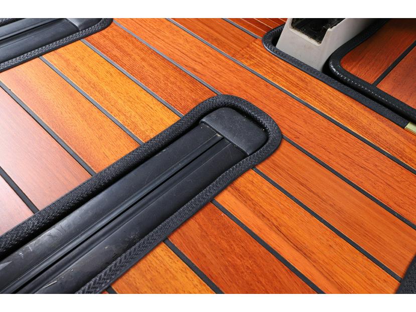 Full-Coverage Floor Mats for Mazda 8 (2011-2016) - Solid Wood Interior Upgrade