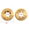 2PCS Brass Internal Wheel Weight Block Replacement for 1/10 TRAX4 90046 90047 Remote Control