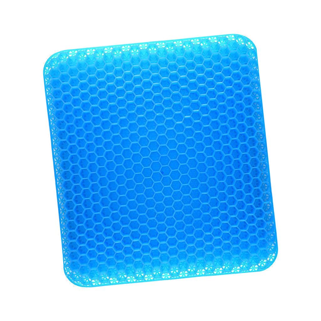 Cooling Gel Seat Cushion with Honeycomb Butt Pad for Comfortable Long Sitting in Cars and Offices