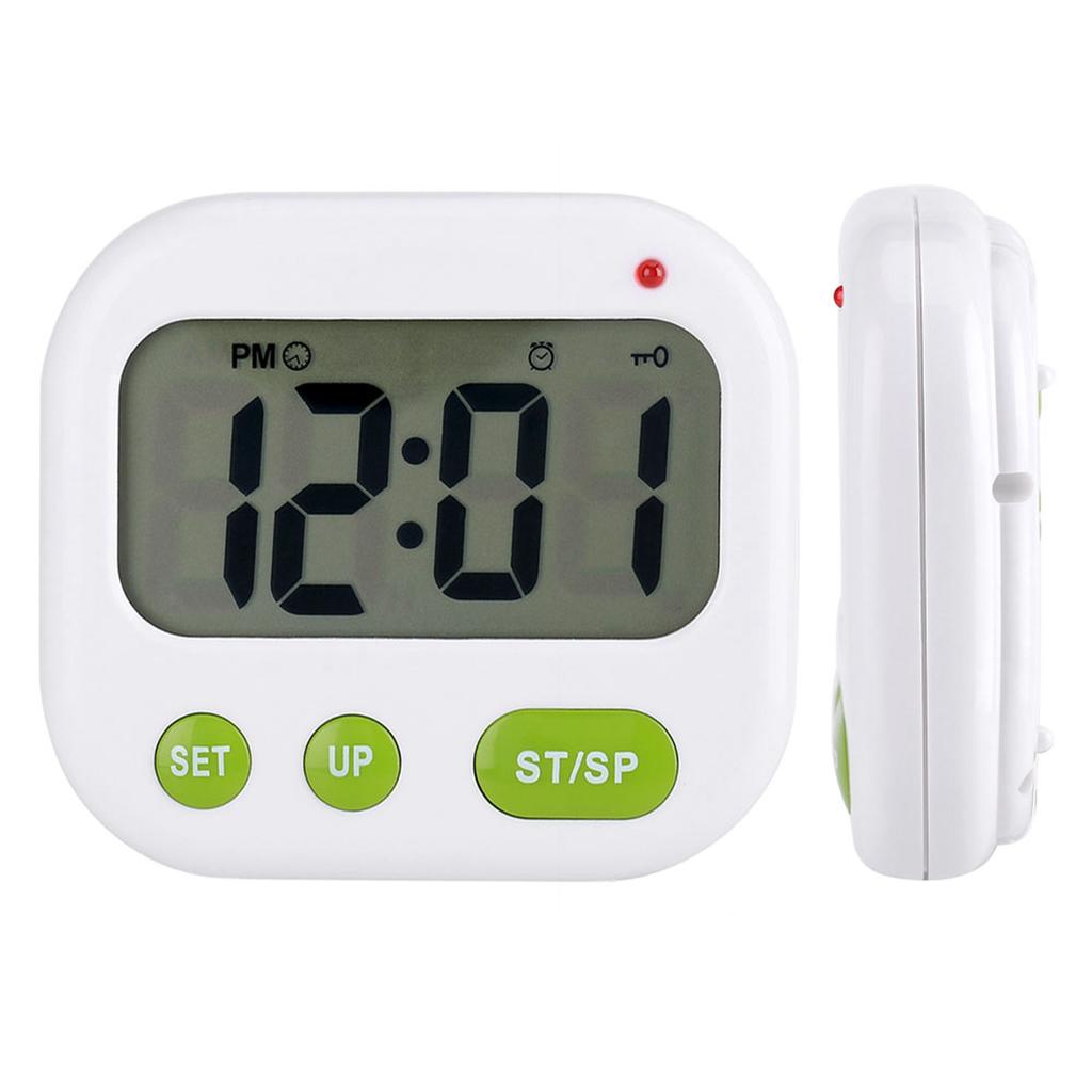 Alarm Clock, 3.3 X 3.1 X 0.9 Inch Alarm Clocks for Bedrooms Digital Clock with Customizable Reminders for Home