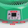 220V Intelligent Heating Lamp with Temperature Control Remote for Poultry Brooding Chicken Pets Farm Incubator