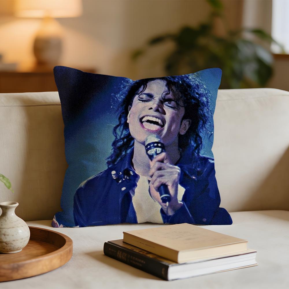 

Classic Singer MMichael Jackson Cushion Cover Short plush pillowcase for bed sofa carwashable 30x30cm