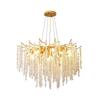 Nordic Modern Oval Crystal Chandelier