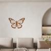 1 Stück Schmetterlings-Wanddekoration aus Metall. Machen Sie Ihr Zuhause einzigartig mit diesem Schmetterlingsdekor. Ideal für Garten und Zimmer.. Stilvolles Wandkunststück