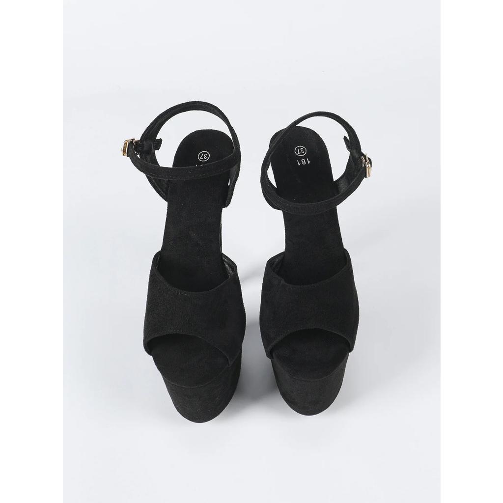 Semišové Silná podrážka Nepromokavé Platforma Noční Show Pole Dance Boty Model Vysoké podpatky Módní přehlídka Sexy Sandály Velkoobchod