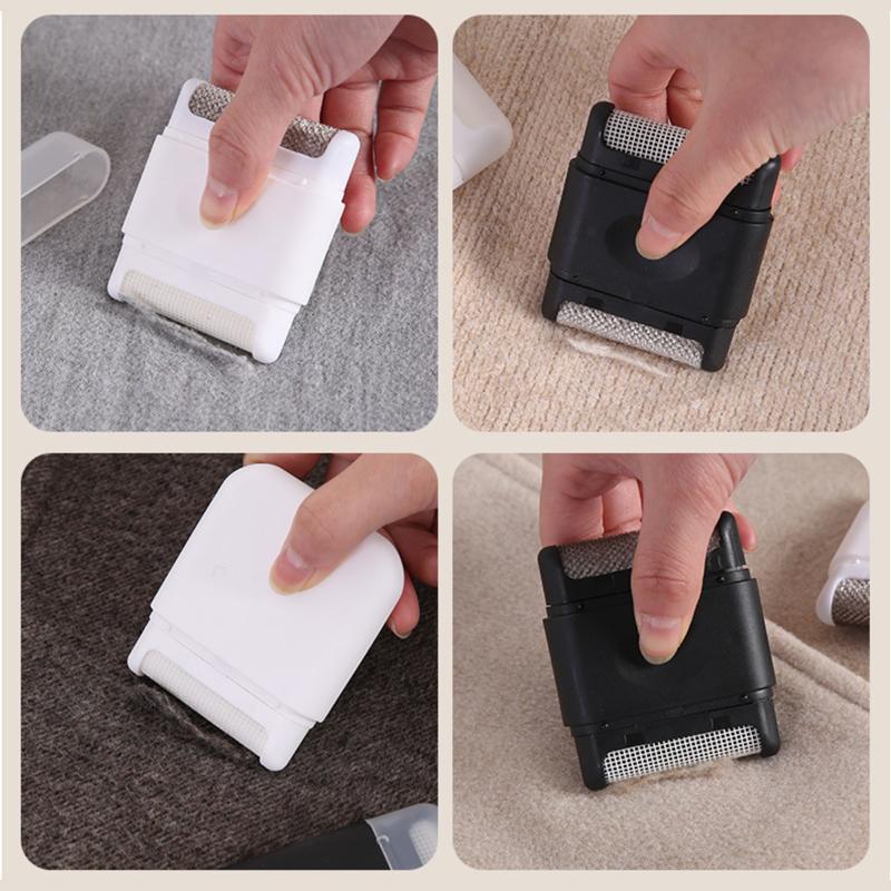 Mini Luddskrapa Manuell Hårbollstimmer Pilling Pellets Skärmaskin Bärbar Epilator Tröja Kläder Tvätt Städverktyg