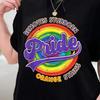 Pride Removes Stubborn Orange Stains Shirt, Funny Anti Trump LGBTQ Tee, Progressive Political Feminist T-Shirt, Pride Shirt, FDT Shirt
