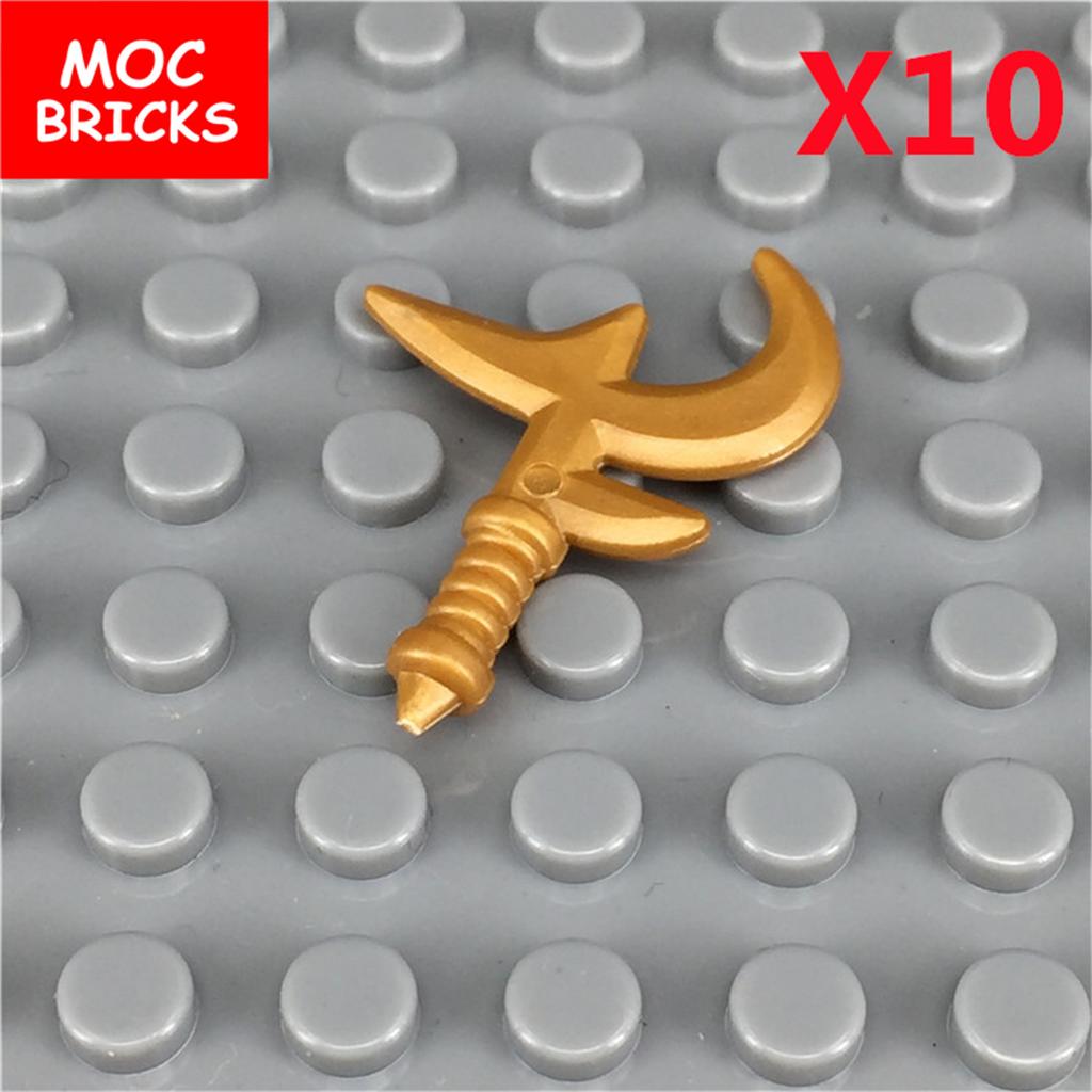 MOC Bricks Sleeve Sword Gun Knife Whip Bow Arrow Oil Bottle Box Soldier Army Action Figure Building Blocks Dolls Boys Toys