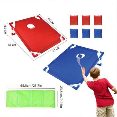 Kids' Sandbag Throwing Game Board - Parent-Child Interactive Indoor/Outdoor Sports Toy