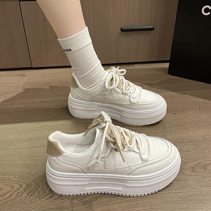  summer new ins platform casual sports shoes versatile retro student breadboard shoes