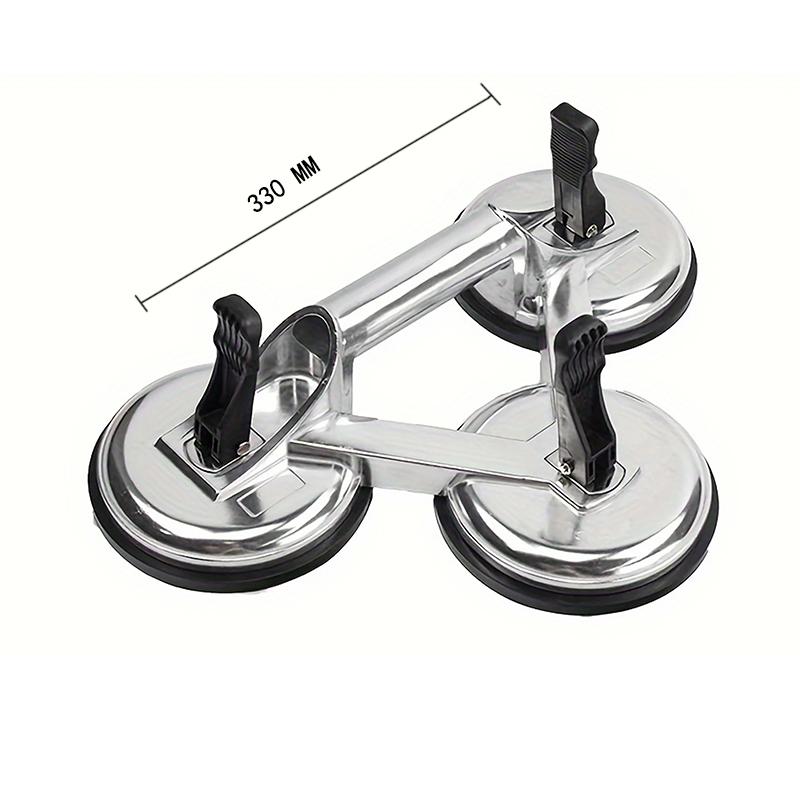 Glass Suction Cup, Used to Lift Glass/Car Windshields, Heavy-Duty Aluminum Vacuum Suction Cup/Lifter Bracket/Dent Extractor Kit