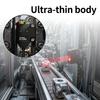 GTRIC Miniature Optical Sensor Ultra-thin Plastic Laser Diffuse Reflection 24V DC NPN PNP Infrared Photoelectric Sensor Switch