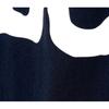 Letter Print Round Neck Pullover Short Sleeve T-Shirt Unisex Tops LE2402ST01NA