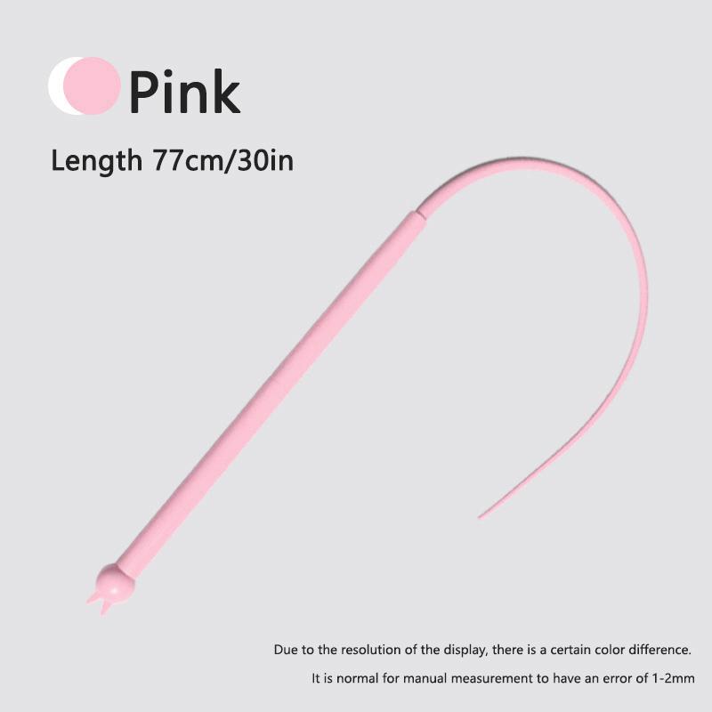 New Two-color Pet Petting Artifacts Cat Cat Stick Training Toys Stick Cat Toy Wand Interactive Kitten Tease Toy Easy To Carry