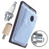 Filtre à carburant et filtre à air et jeu de bougies pour Homelite pour Super pour XL SXL XL12 Kit de réglage et filtre à carburant Accessoires pour outils de jardin