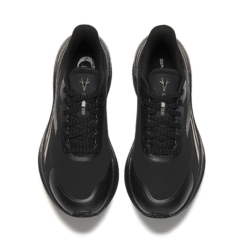 Anta Running Series Heart Rate 80 Cushioning Rebound Lightweight Comfortable Synthetic Leather Low Top Nitrogen Technology Running Shoes 112615555-10