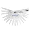 X37E Feelers Gauges 0.01-1mm/0.05-0.50mm/0.05-1.00mm/0.02-1.00mm Stainless Steel Feelers Gauges Set for Measuring Gaps Width